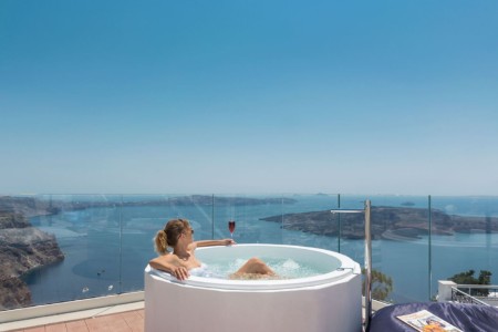 Santorini Mythical View Deluxe Suite Fira The Villa Bookers