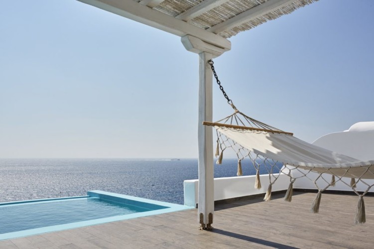 Mykonos Sunset View Deluxe Suite - Private Pool