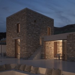 Peloponnese Rocky Element Stone Villa